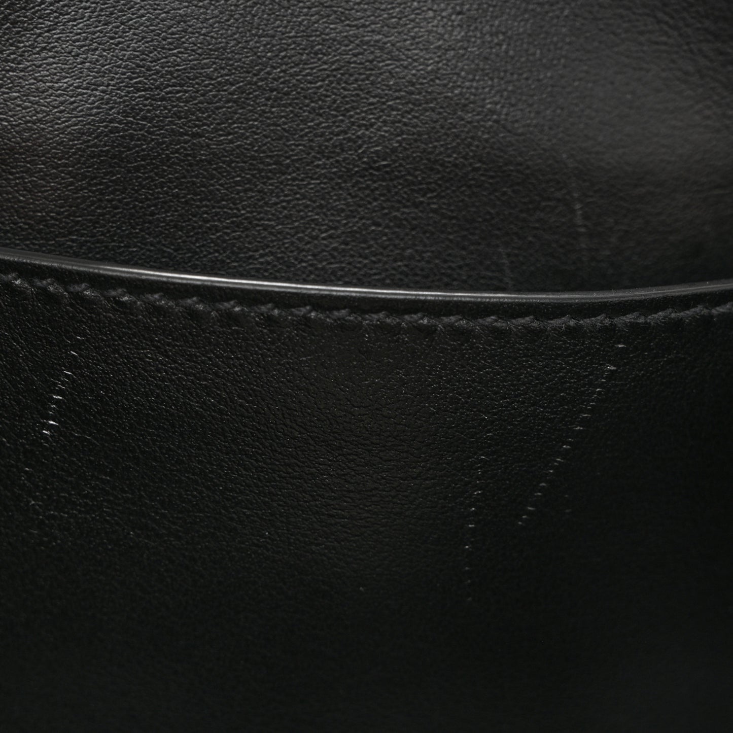 Saffiano Cuir Calfskin Small Monochrome Top Handle Tote Black