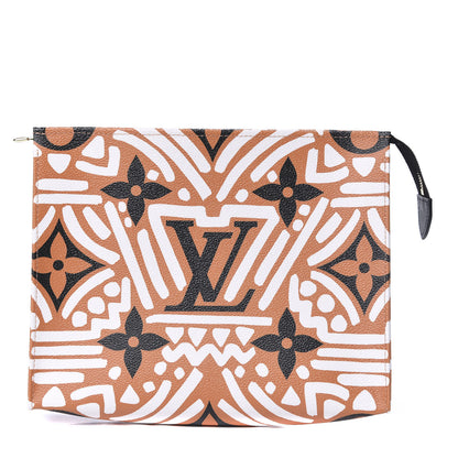 Louis Vuitton Monogram Giant Crafty Pochette Toiletry 26 Creme Caramel 1 of 9