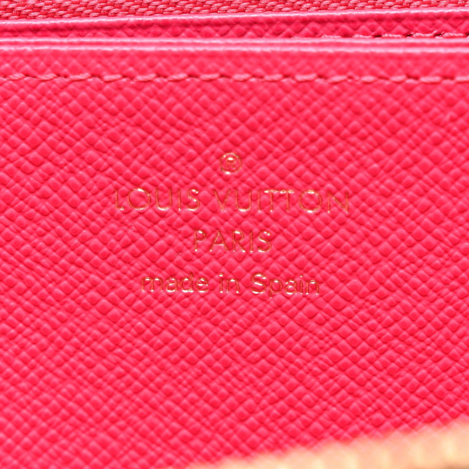 Louis Vuitton Canvas Monogram Bay Harbor Zippy Wallet Fuchsia 6 of 7