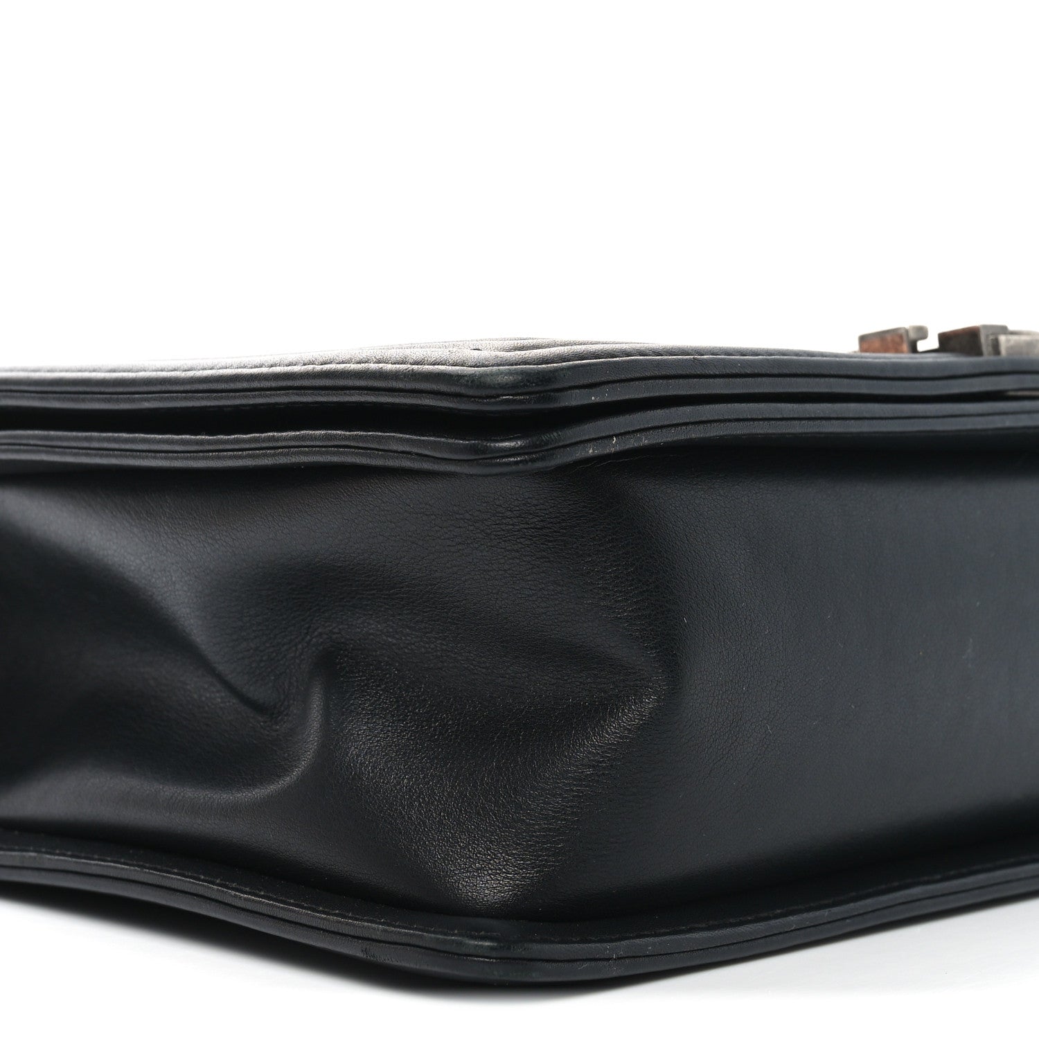 Chanel Lambskin Quilted New Medium Boy Flap Black 9 of 10