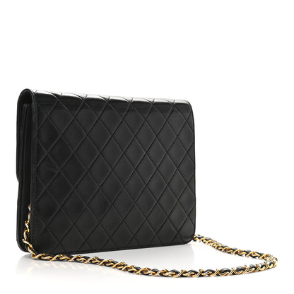 Chanel Lambskin Quilted Small Single Flap Black 2 of 11