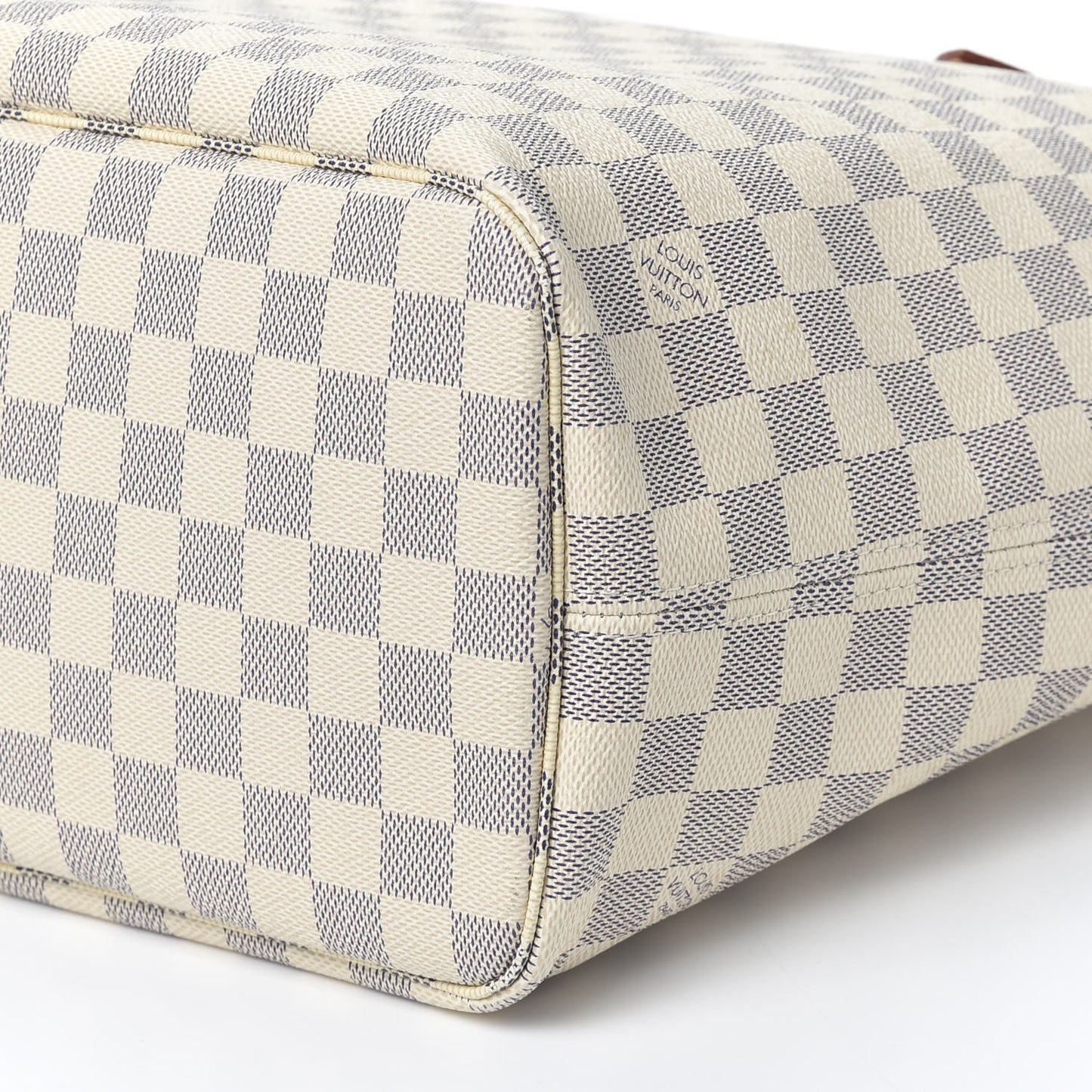 Damier Azur Neo Neverfull MM Rose Ballerine