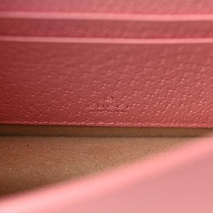 Gucci Textured Dollar Calfskin Mini Diana Chain Bag Wild Rose 5 of 8