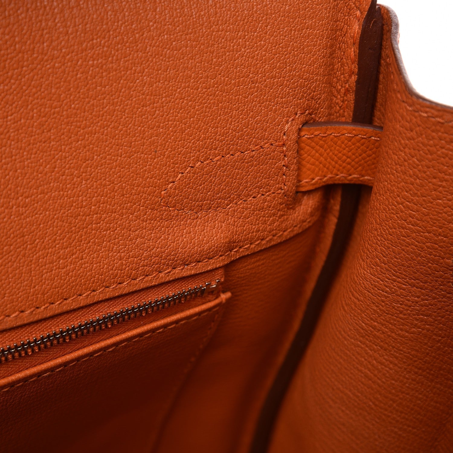 Hermes Epsom Birkin 30 Orange 19 of 25