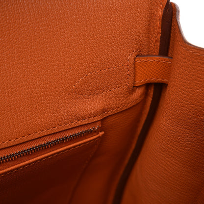 Hermes Epsom Birkin 30 Orange 19 of 25