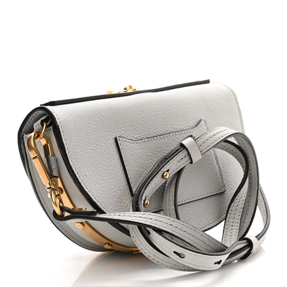 Chloe Calfskin Small Nile Bracelet Minaudiere Bag Airy Grey 2 of 10