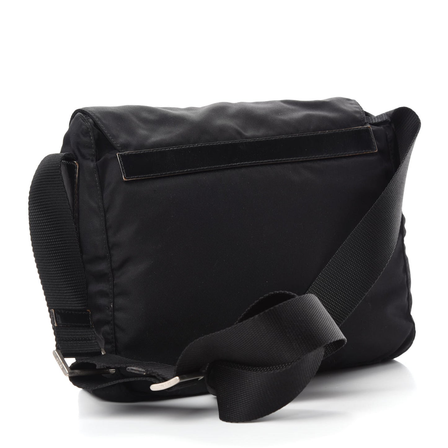 Nylon Vela Messenger Black