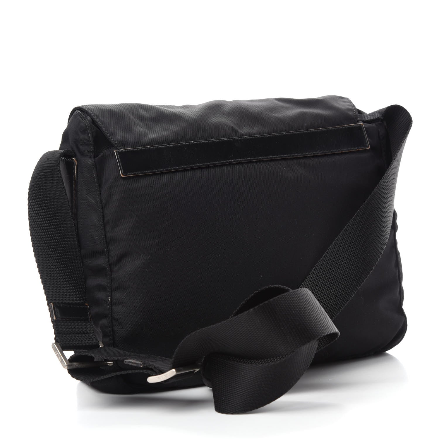 Prada Nylon Vela Messenger Black 3 of 10