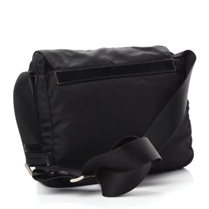 Prada Nylon Vela Messenger Black 3 of 10
