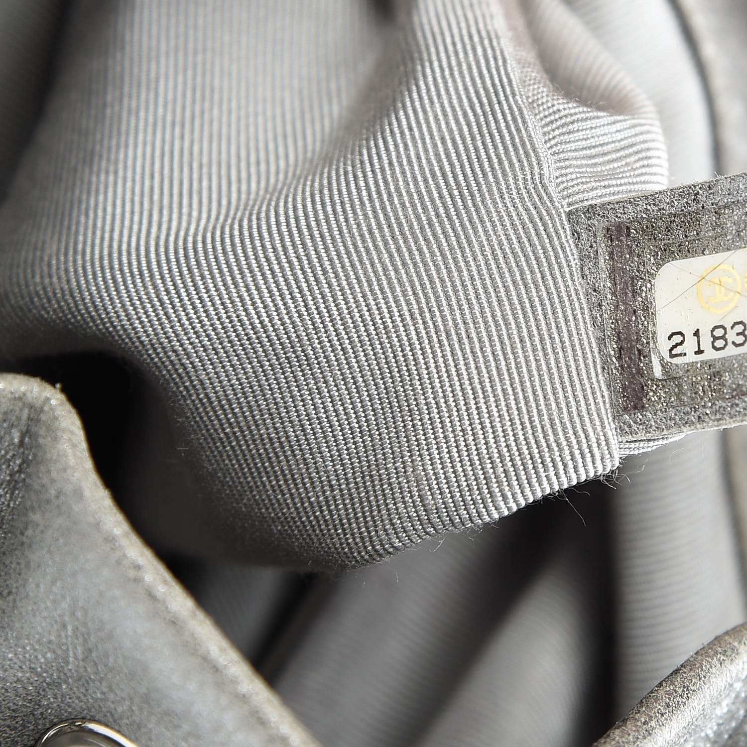 Chanel Metallic Lambskin Quilted Small In Seoul Backpack Silver 7 of 10