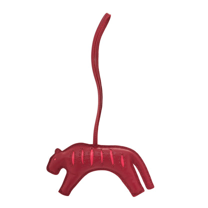 Hermes Milo Lambskin Rooroo Bag Charm Rouge H Rose Ete 1 of 4