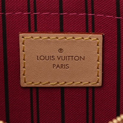 Louis Vuitton Monogram Neverfull MM GM Pochette Pivoine 6 of 7