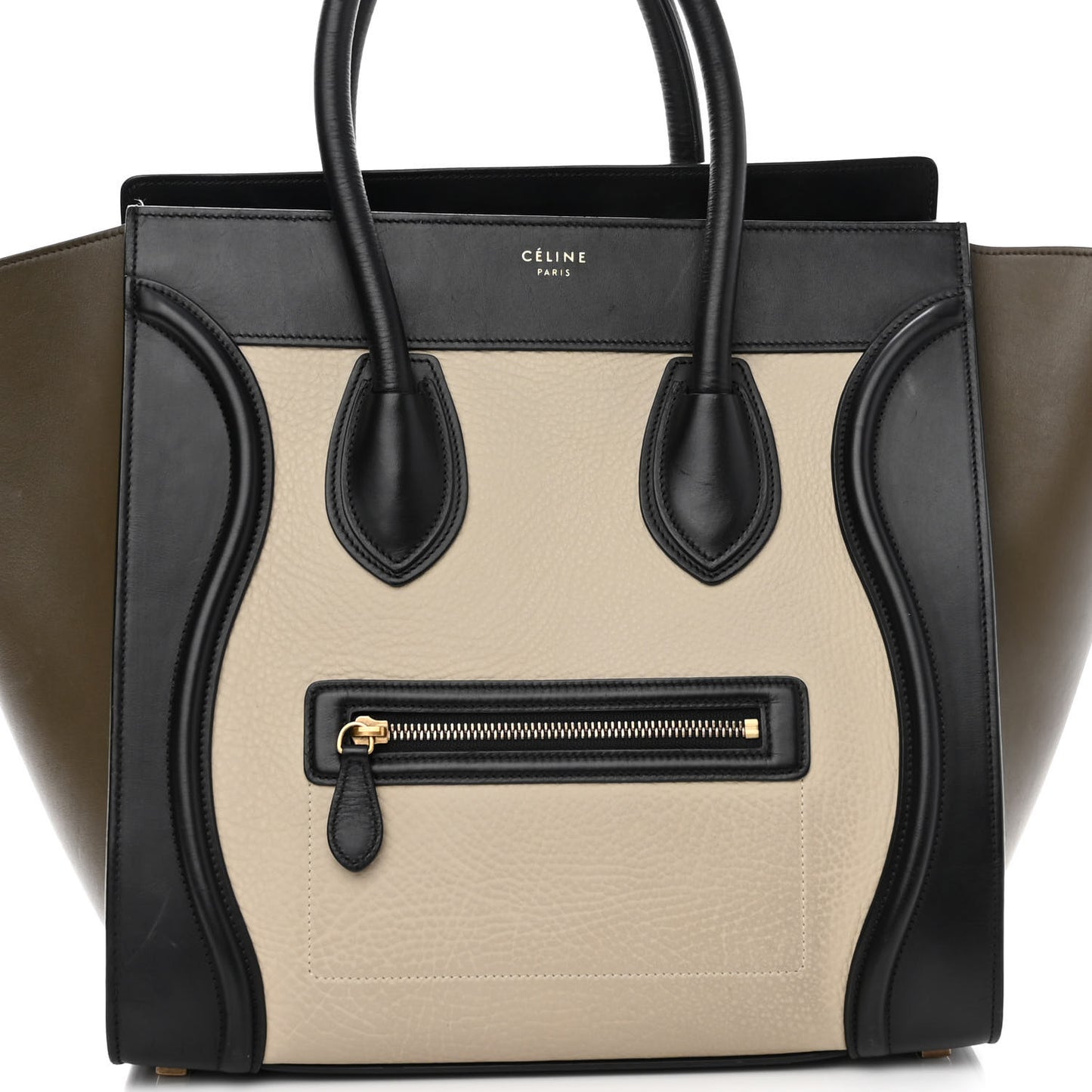 Elephant Calfskin Mini Tri-Color Luggage Chalk