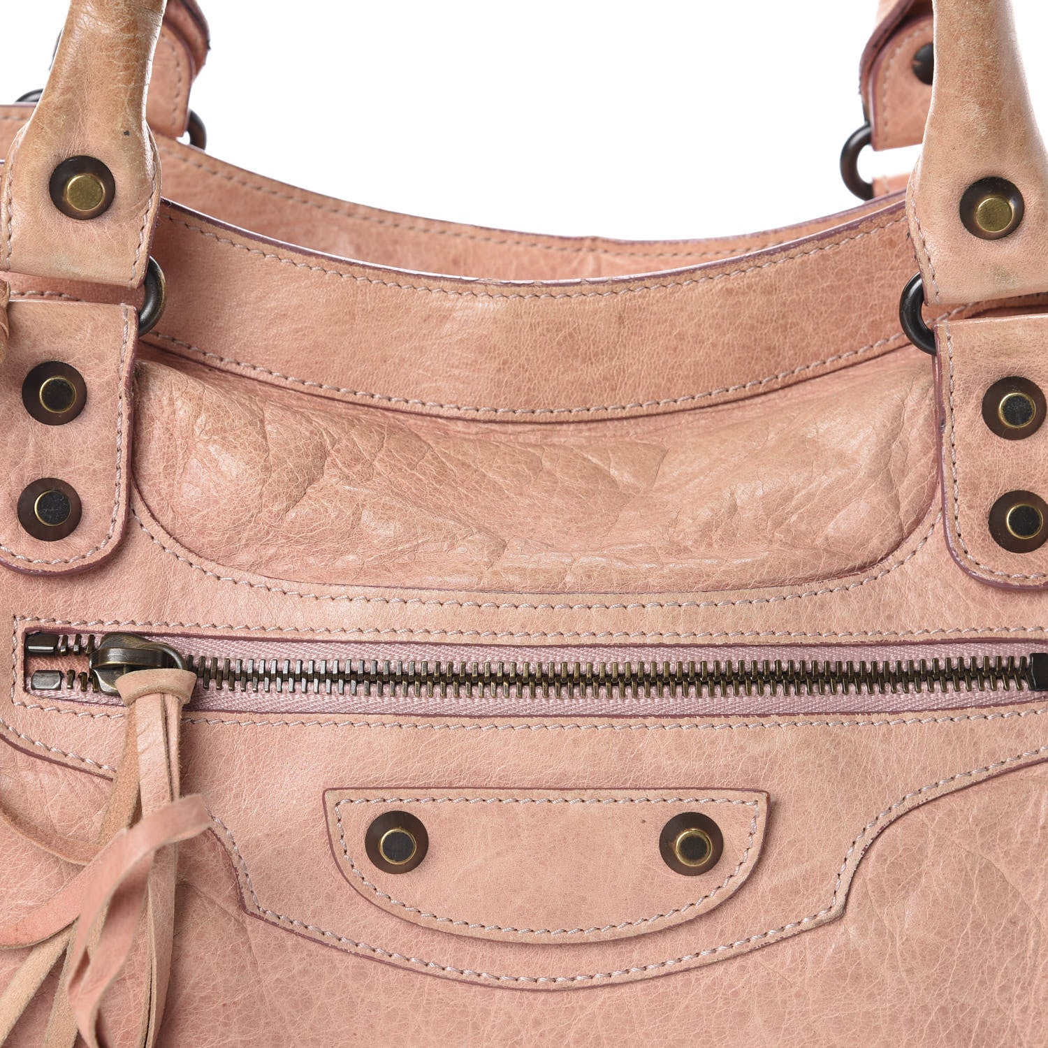 Balenciaga Agneau Classic Hardware City Vieux Rose 7 of 12