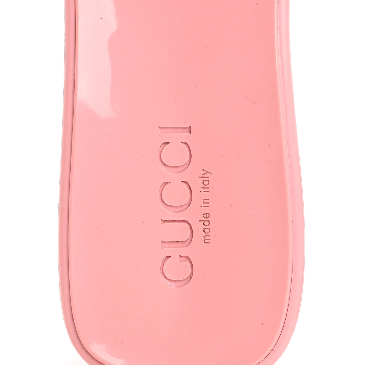 Rubber Gucci Logo Womens Platform 20/60mm Slide Sandals 40 Wild Rose