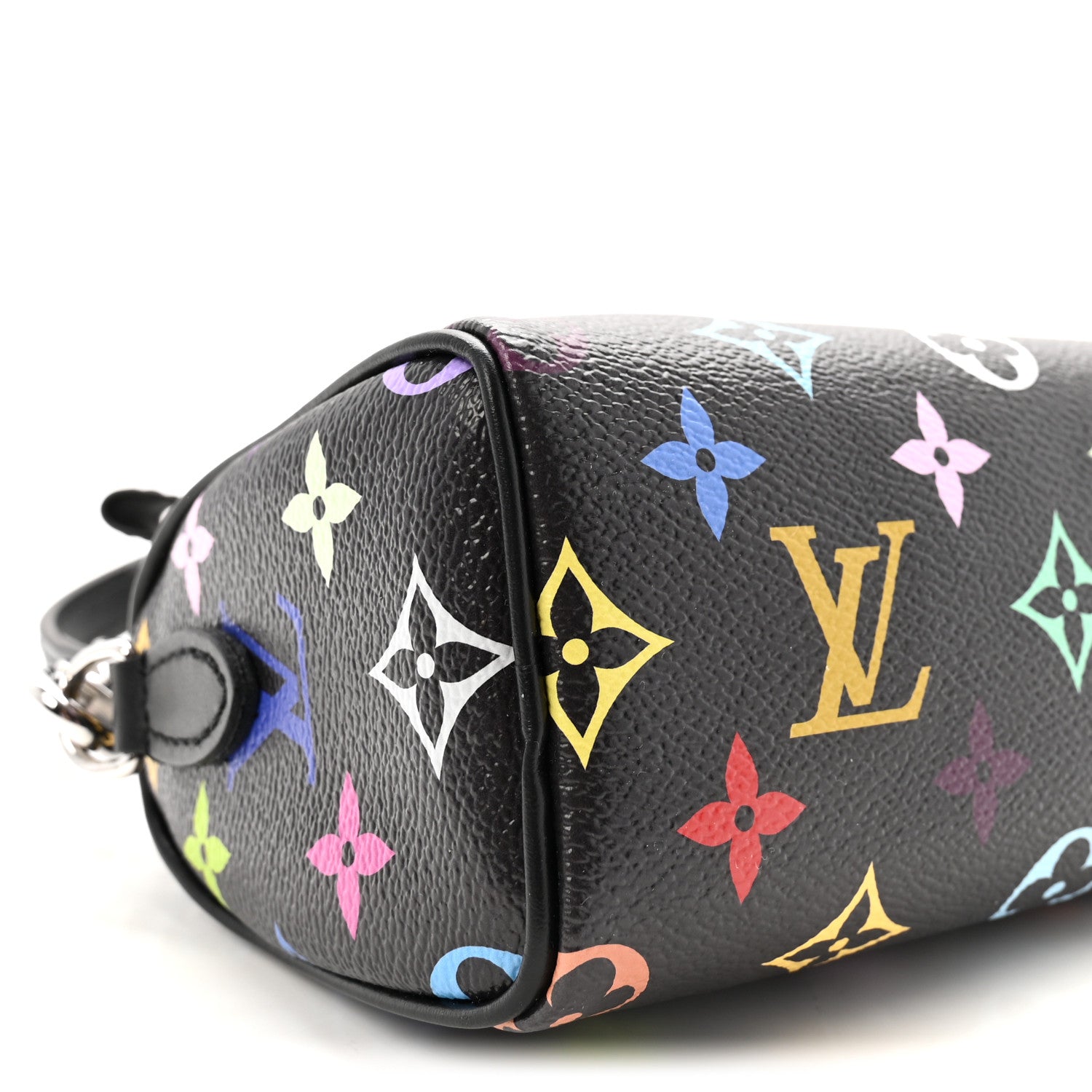 Louis Vuitton LV x TM Monogram Multicolor Nano Speedy Black 8 of 9