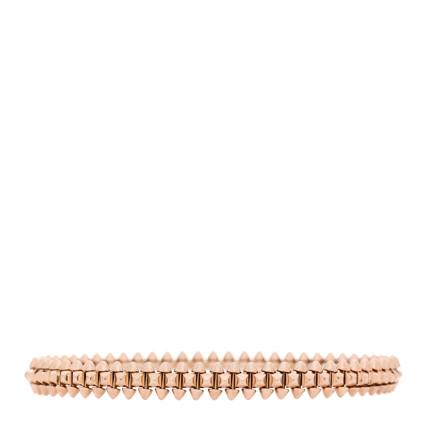 18K Pink Gold Small Clash De Cartier Bracelet 17