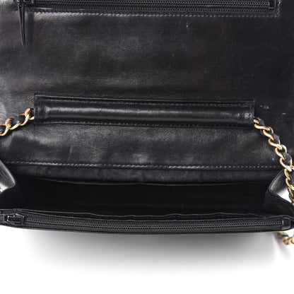 Chanel Caviar Timeless CC Wallet On Chain WOC Black 5 of 16