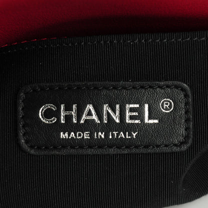 Chanel Patent Calfskin Quilted Medium Plexiglass Boy Flap Red 6 of 7