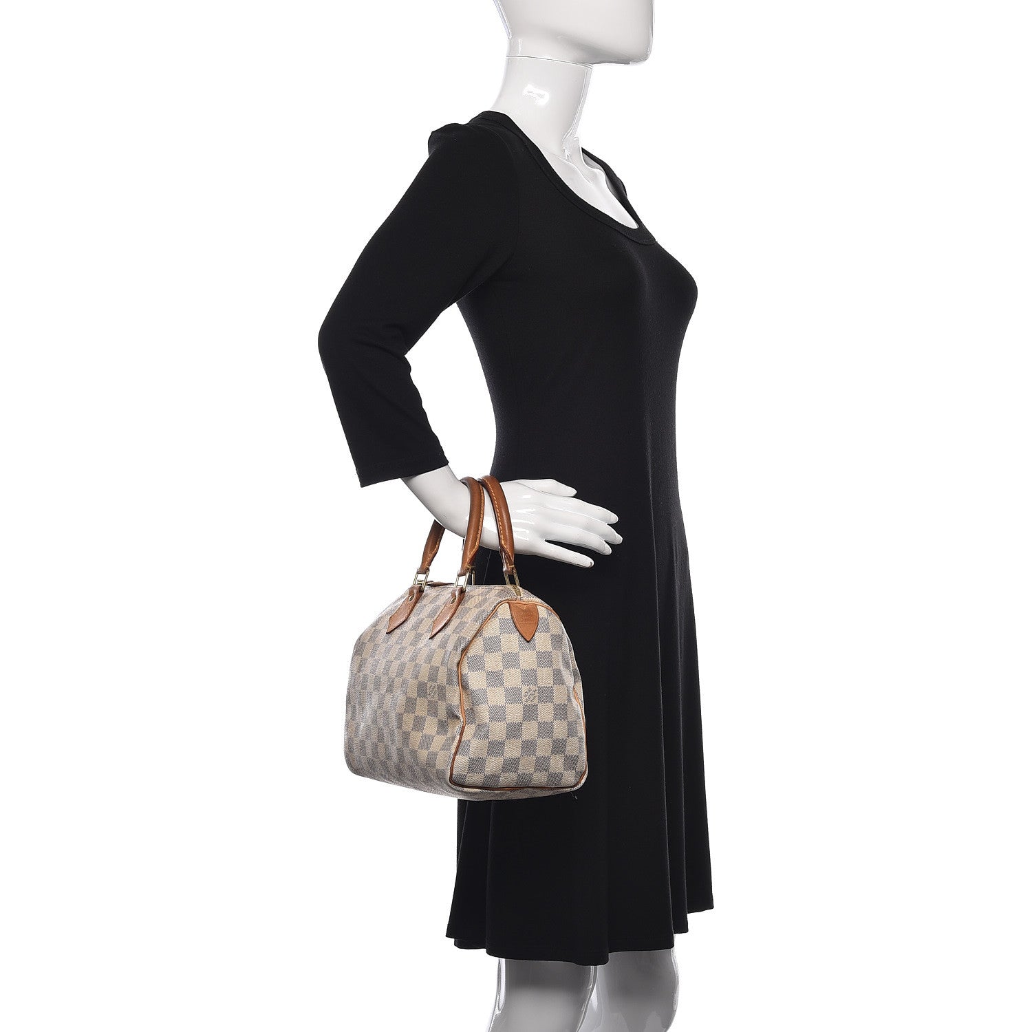 Louis Vuitton Damier Azur Speedy 25 2 of 24