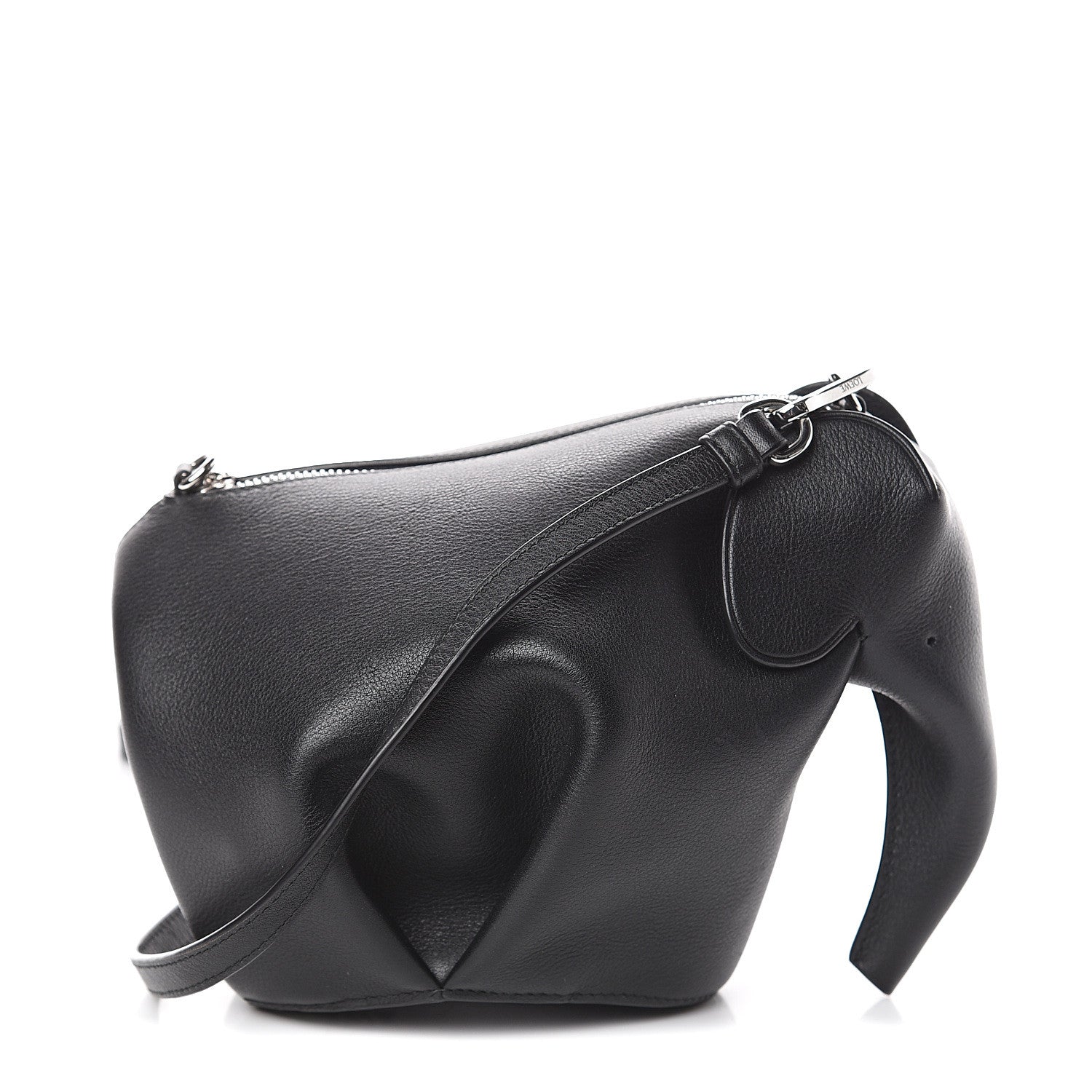 Loewe Calfskin Mini Elephant Crossbody Bag Black 1 of 7
