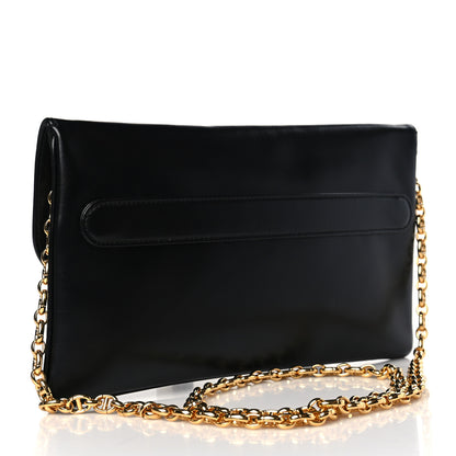 Christian Dior Smooth Calfskin Medium Diordouble Chain Bag Black 2 of 8
