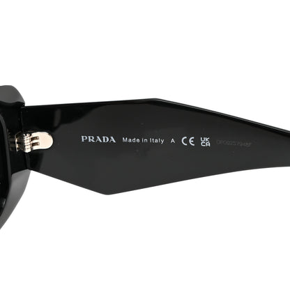 Prada Acetate Symbole Sunglasses SPR 17W Black 6 of 12
