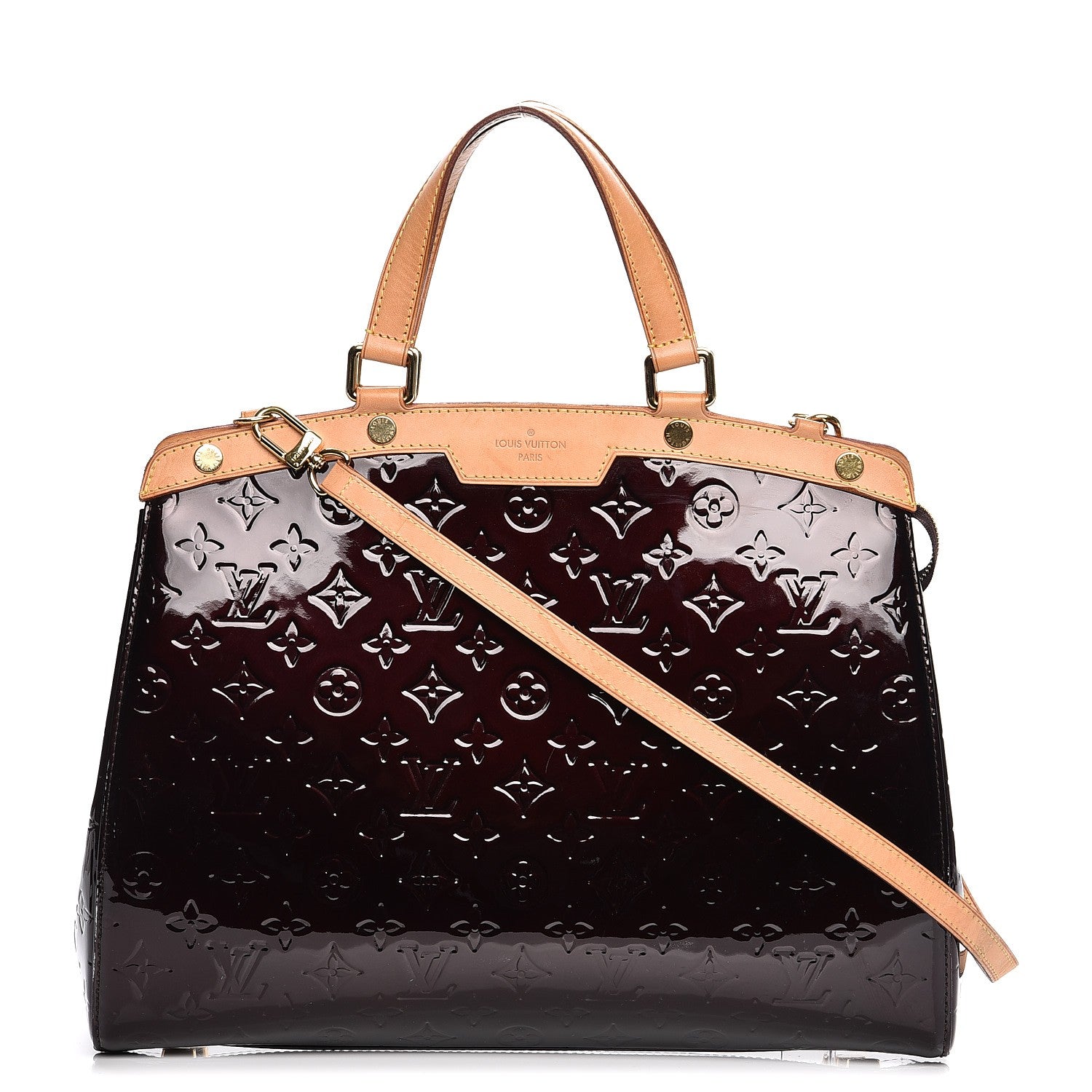 Louis Vuitton Vernis Brea GM Amarante 1 of 13