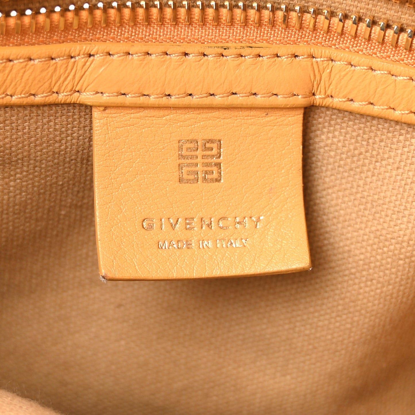 Tumbled Calfskin Medium Voyou Bag Mustard