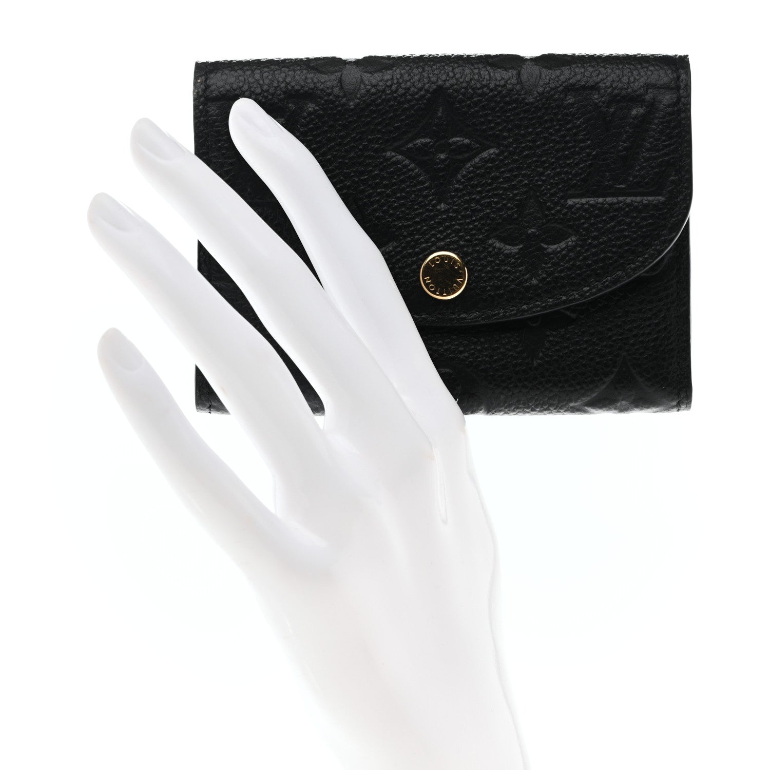 Louis Vuitton Empreinte Rosalie Coin Purse Black 2 of 7