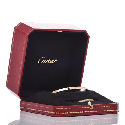 Cartier 18K Pink Gold Small LOVE Bracelet 19 7 of 7