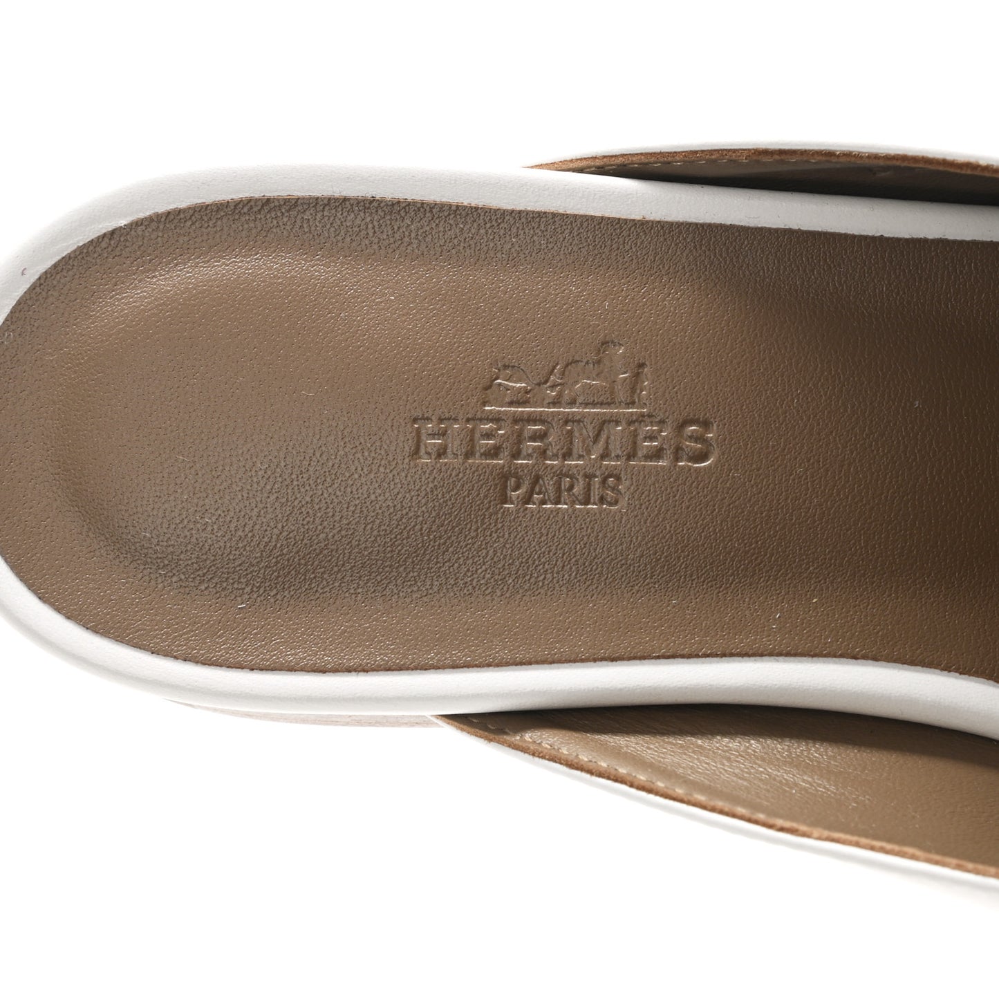 Calfskin Oz Mules 38 White