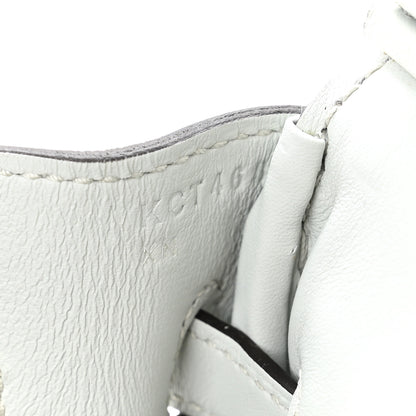 Hermes Toile Goeland Swift Cargo Birkin 25 Gris Platine 7 of 11