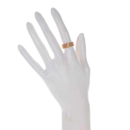 Tiffany 18K Rose Gold 4 Diamond Somerset Ring 5.5 2 of 5