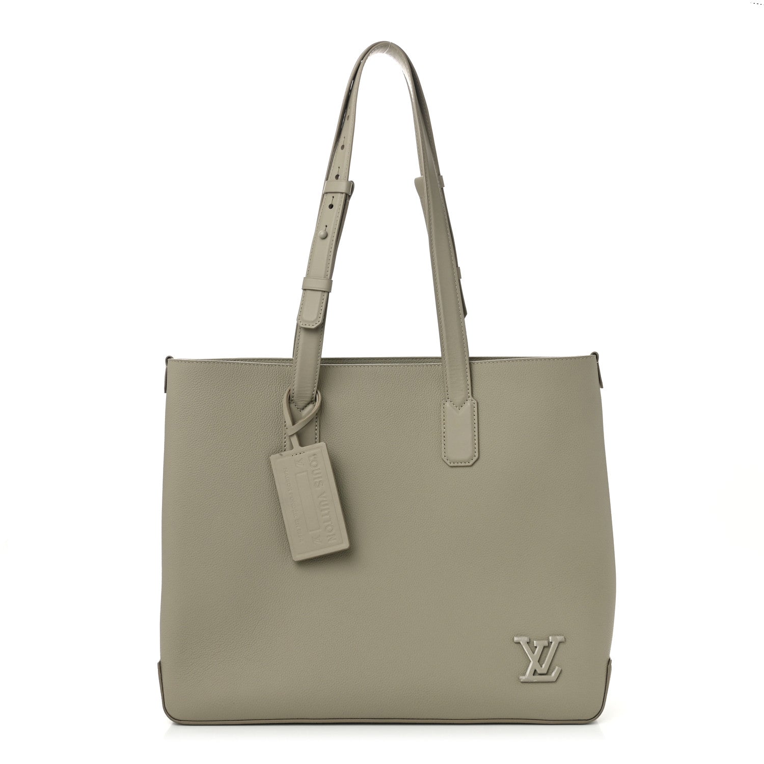 Louis Vuitton Calfskin Aerogram Fastline Tote Sage 1 of 10