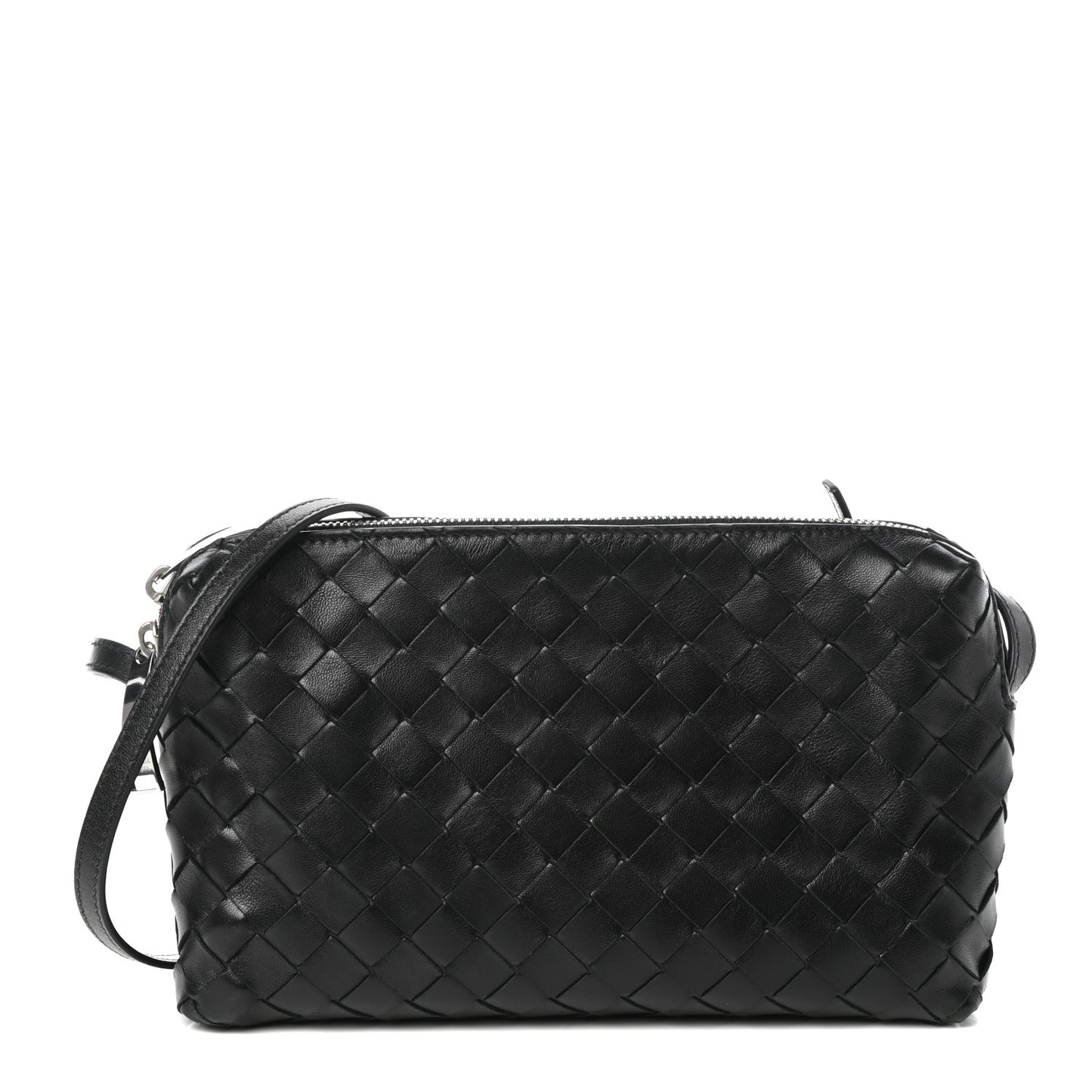 Nappa Intrecciato Nodini Bag Black