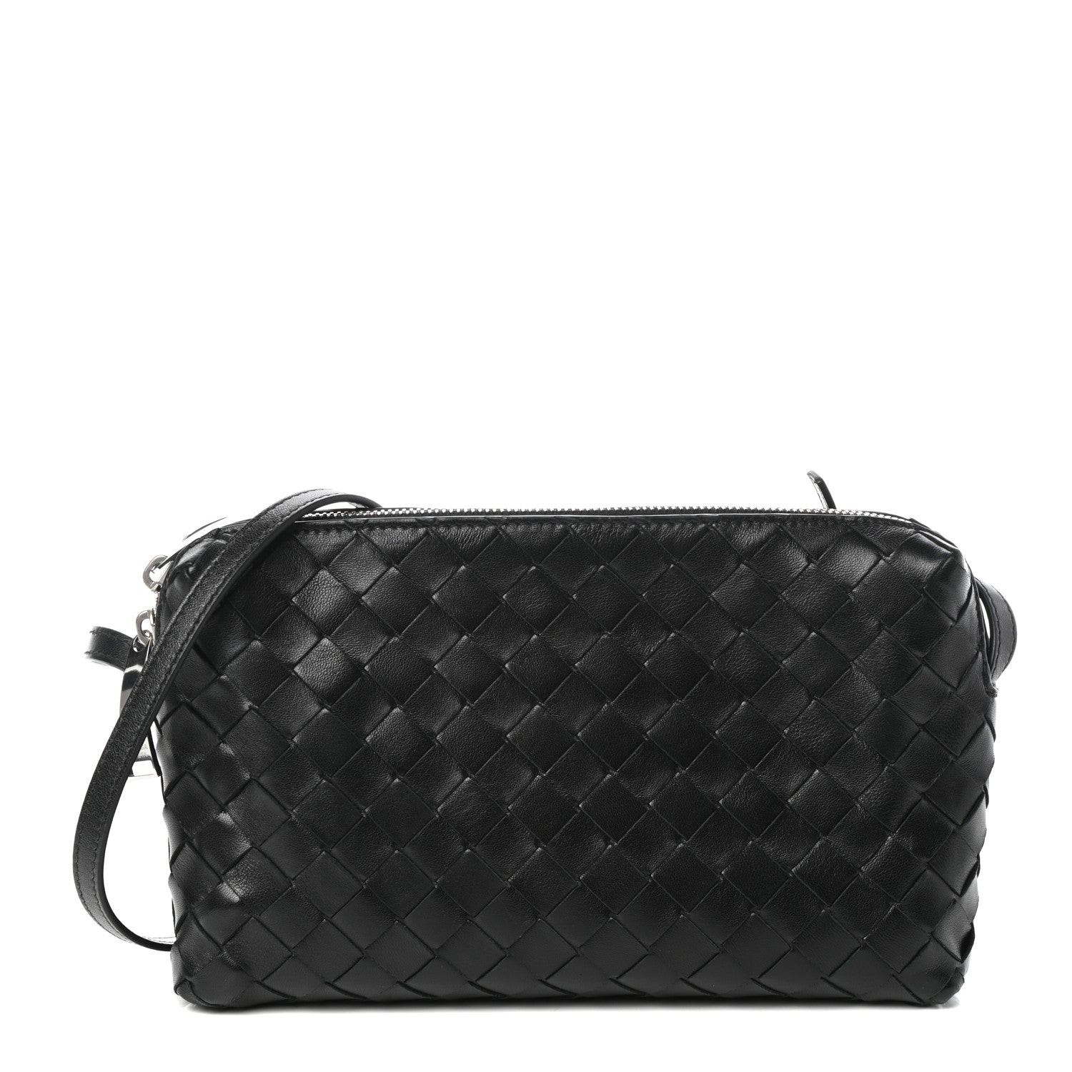 Bottega Veneta Nappa Intrecciato Nodini Bag Black 1 of 9