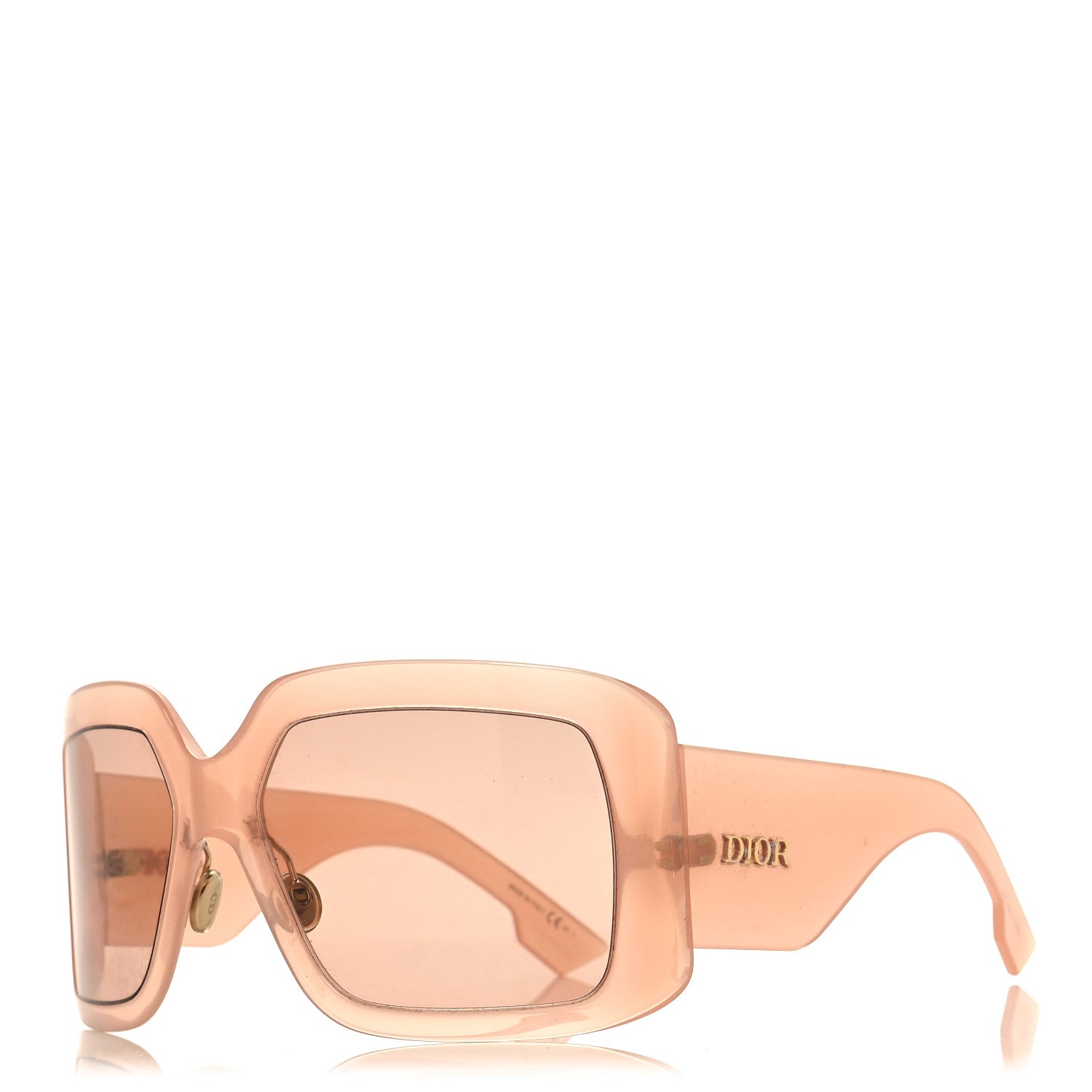 Christian Dior Acetate DiorSo Light 2 Shield Sunglasses Pink 1 of 9