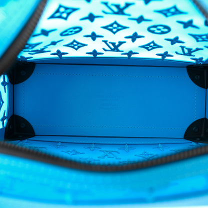 Louis Vuitton Monogram See Through Soft Trunk Turquoise 5 of 9