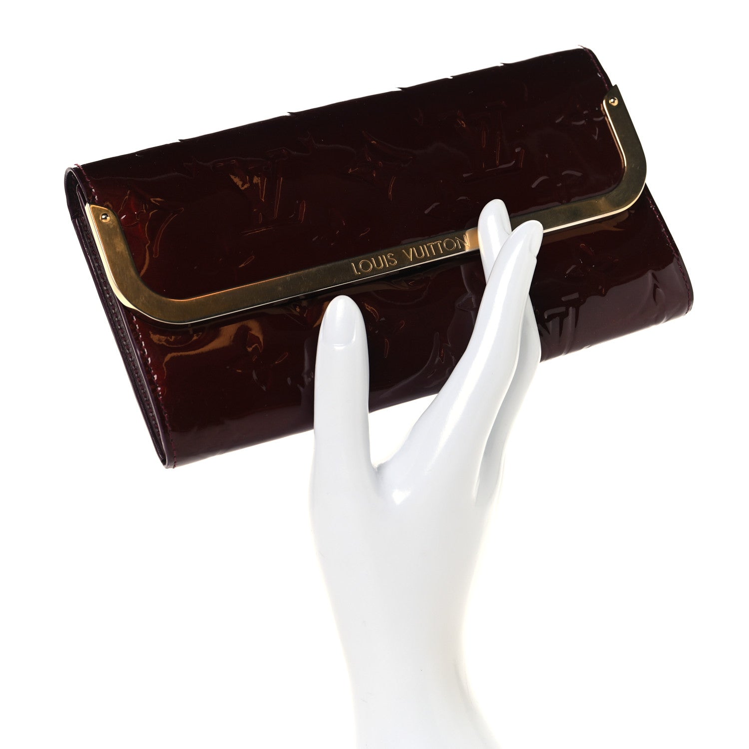 Louis Vuitton Vernis Rossmore MM Amarante 2 of 7
