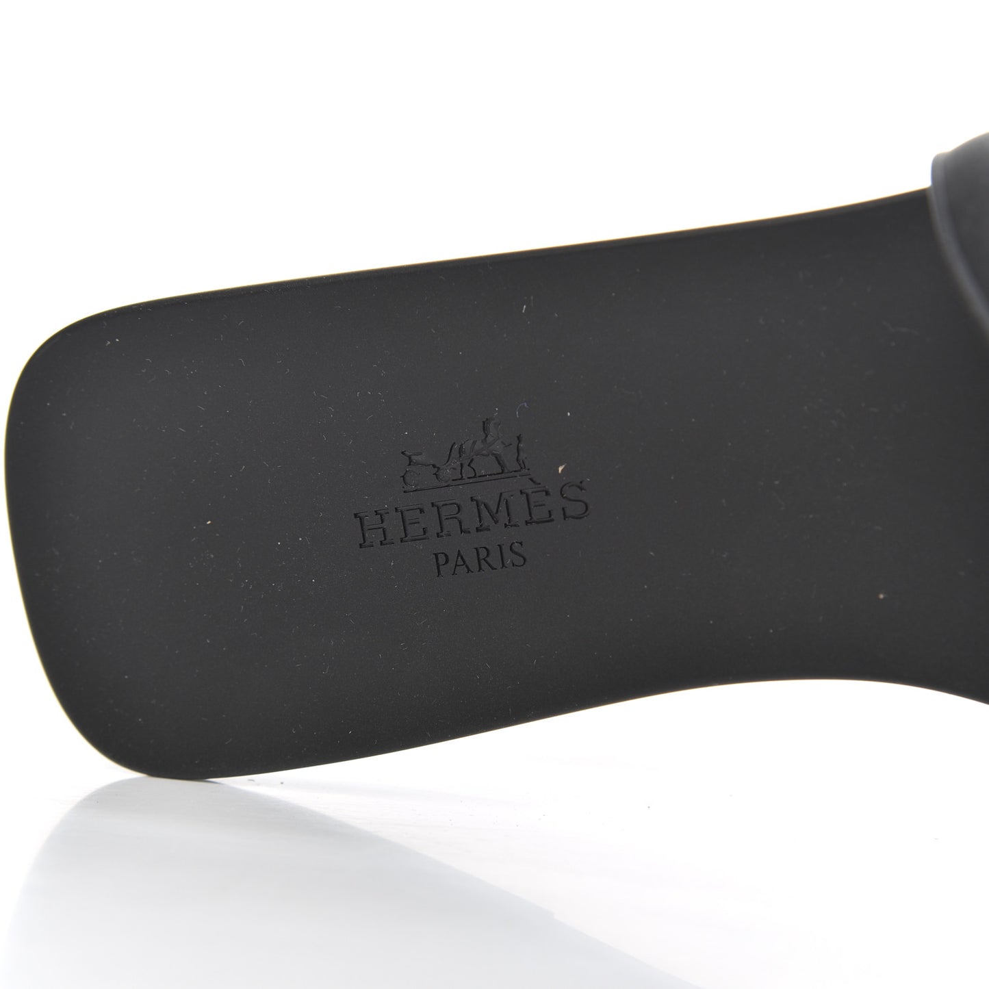 Rubber Aloha Sandals 38 Black