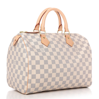 Louis Vuitton Damier Azur Speedy 30 3 of 10