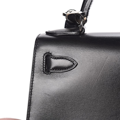 Hermes Box Kelly Sellier 28 Black 8 of 44