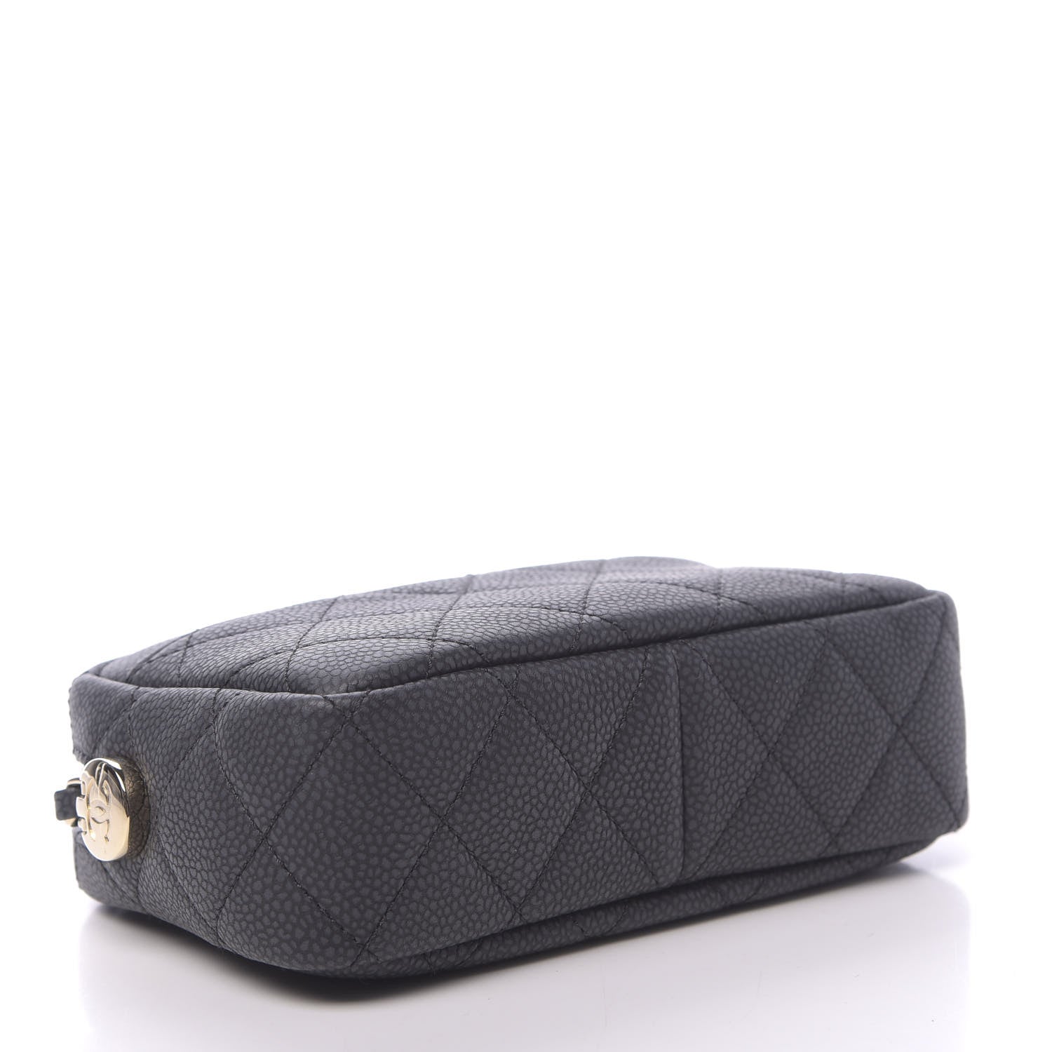 Chanel Iridescent Caviar Quilted Mini Coco Tassel Camera Case Black 3 of 9