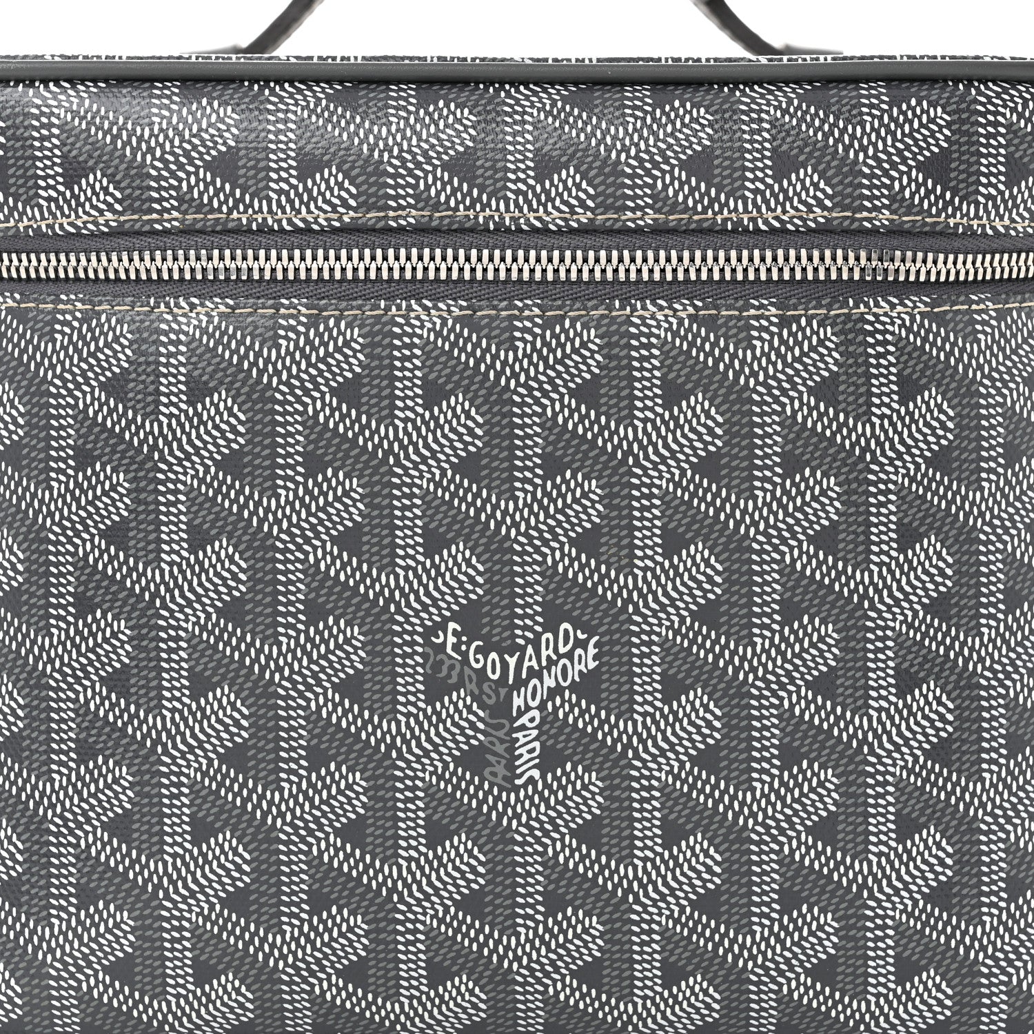Goyard Goyardine Muse Vanity Case Grey 8 of 11