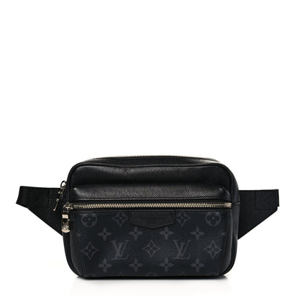 Louis Vuitton Taiga Monogram Outdoor Bumbag Black 1 of 9