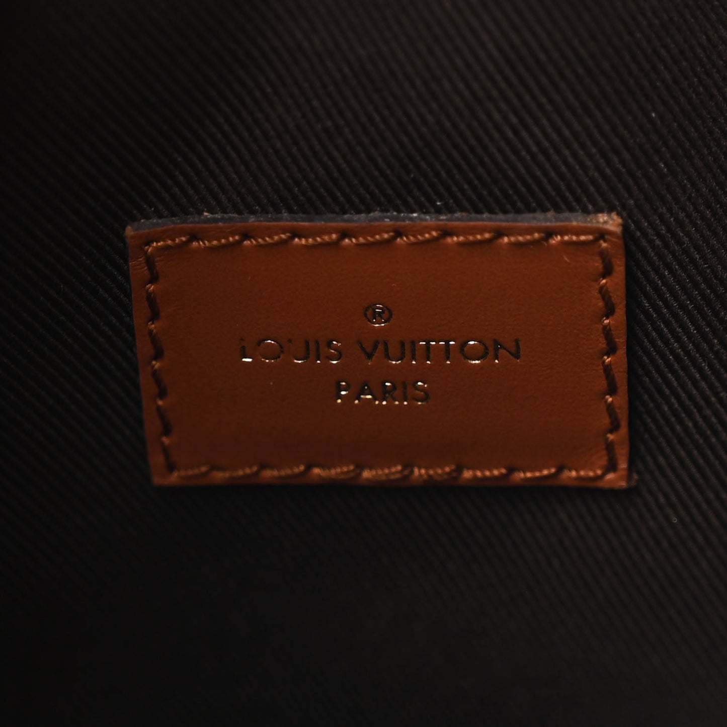 Reverse Monogram Loop Hobo