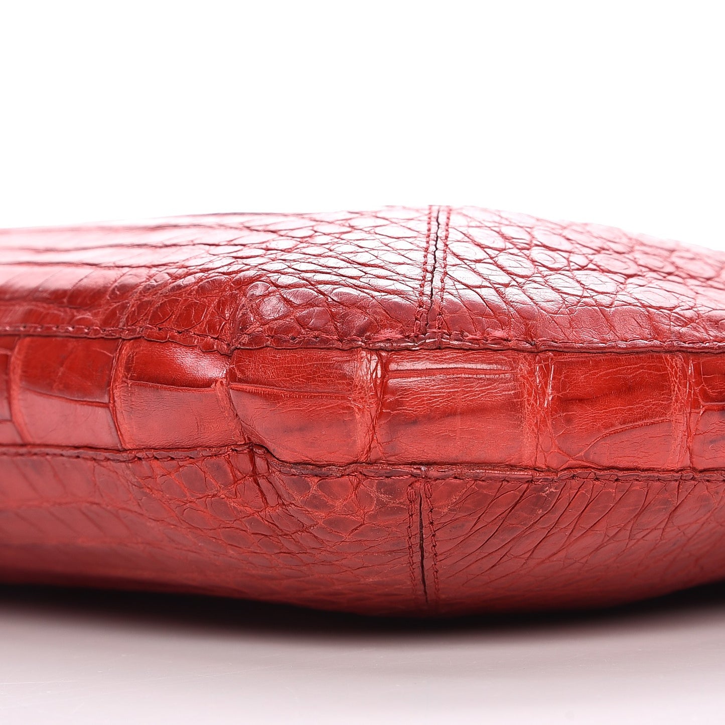 Crocodile Crossbody Bag Red
