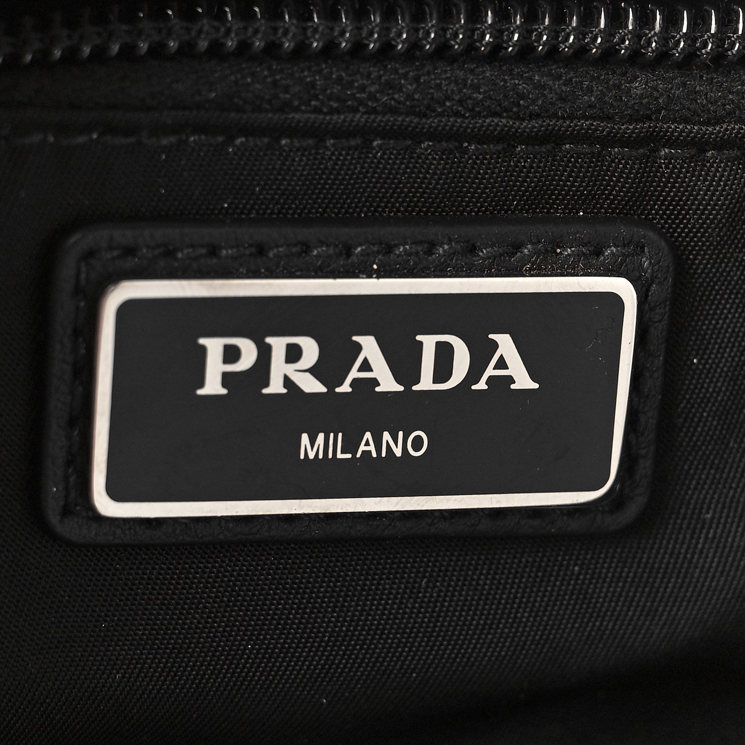 Prada Tessuto Nylon Saffiano Travel Backpack Black 6 of 8