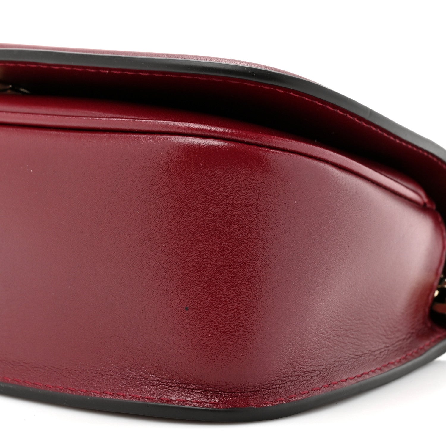 Gucci Calfskin Blondie Small Shoulder Bag Rosso Ancora 9 of 10
